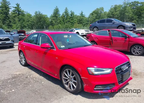 2015 Audi A4 2.0T Premium from USA, damaged, VIN WAUFFAFL6FN038387